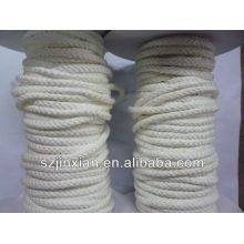 corde en coton / en coton corde tressée / en coton